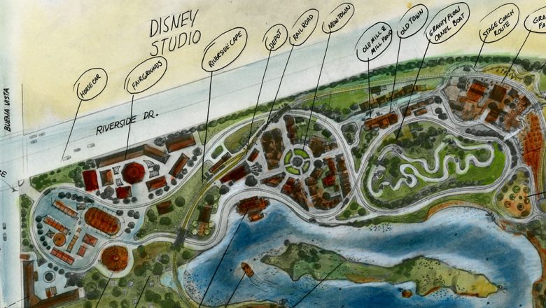 mickey mouse theme park